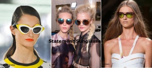 1- statement sunglasses